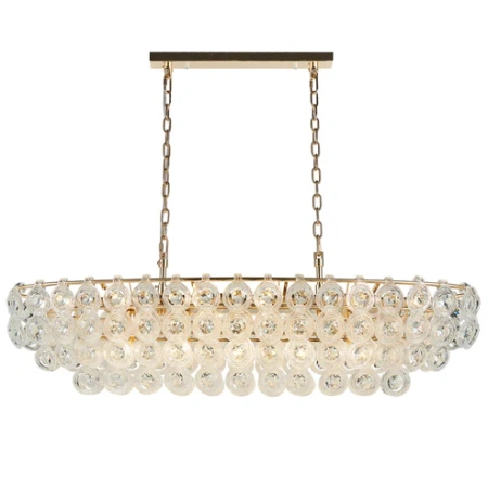 Pendant lamp Vela L120 E14 BRS