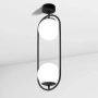 Single pendant DACARAN-2CTC Black