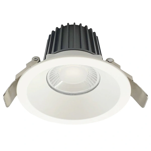 Downlight Elias 12W LED CCT Anti-Glare Deep WHT flex and plug