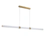 Linear light MAXWELL Ribbed L150 LED 30W 3CCT SAT BRS