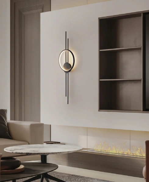 Wall lamp Moon W1 LED 20W BK