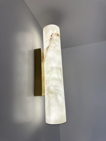 Wall light Lecina Alabaster Spanish Marble LED 10W 3CCT BRS