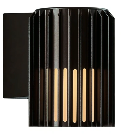Wall light Aludra E27 BLK