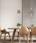 Pendant lamp WAND 1 LED 3CCT 5W D145 AMB