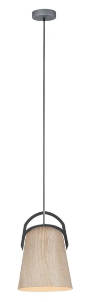 Pendant lamp LEGNA1 E27 grey