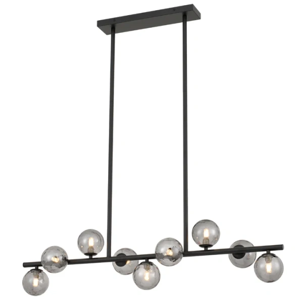 Pendant lamp Moran 9 L1000 BKSM