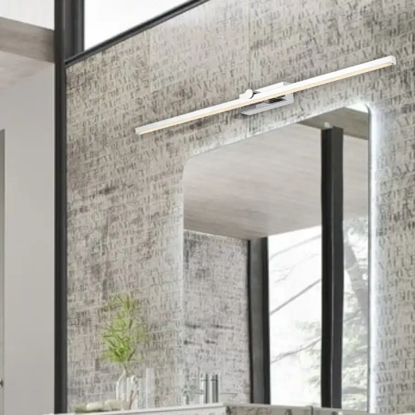 Wall light FOLEY 80 20w LED 3CCT IP44 NON-DIM L800 CHROME