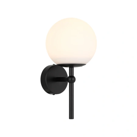Wall light ETERNA 1 E27 H30 IP44 BKOP