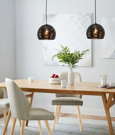 Pendant light BOTANICA 01 E27 D30 WHT