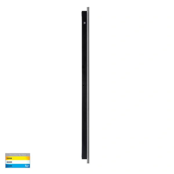 Wall light Barline Shadow LED 30W Tricol IP65 100cm BLK