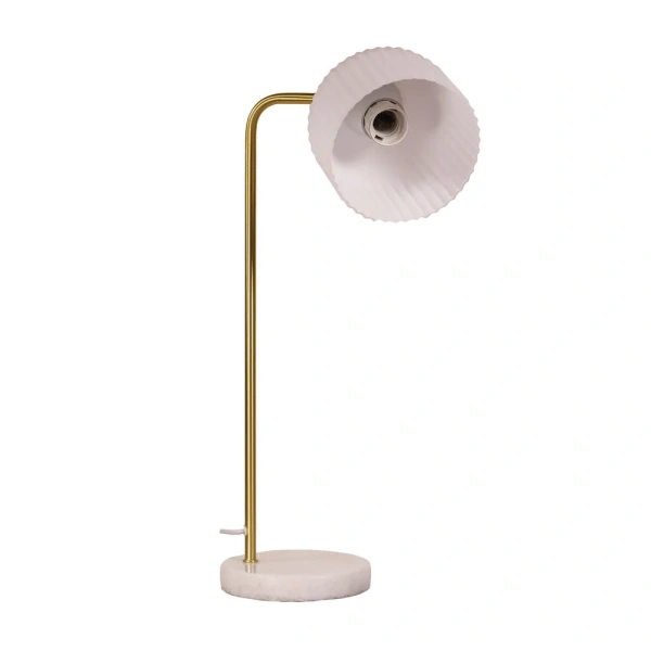 Table lamp Charlotte E27 WHT