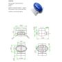 GEL Connectors for garden lights Twin pack 12V-24V