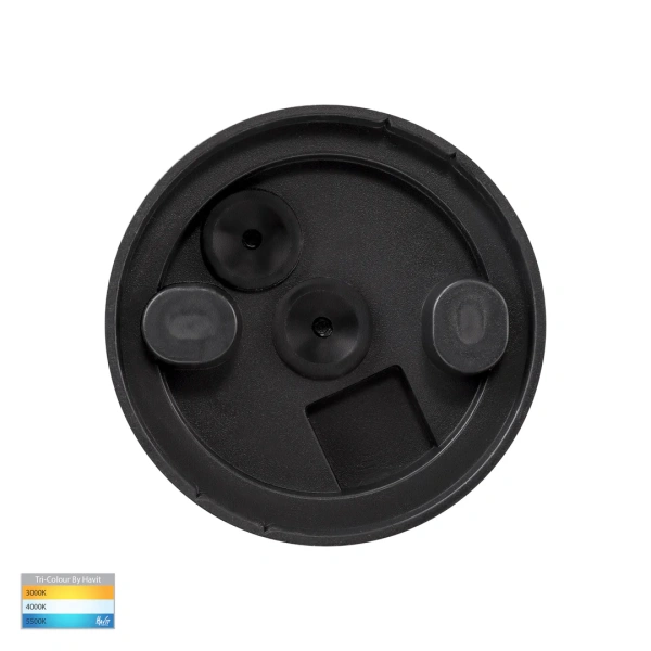 Surface downlight Lexan BLK 9in1 S GU10 3/5/7W IP54