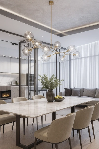 Pendant lamp Burgeon S9 GL