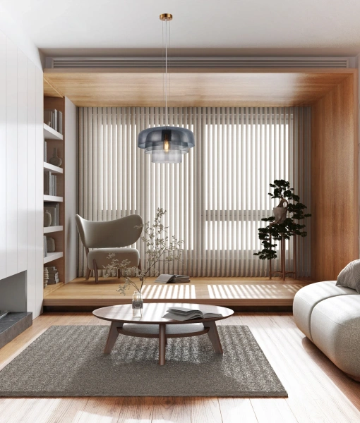 Pendant lamp GELATINA4 E27 D42 SMK