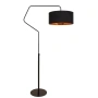 Floor lamp Zee E27 H135-166 BLK