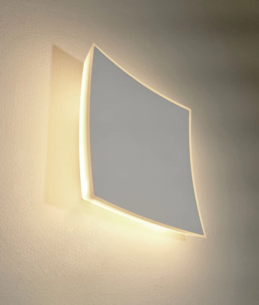 Wall light CRISTAL1 Curved Square LED 13W 3CCT WHT