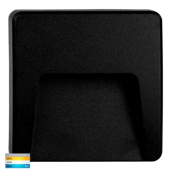 Step light Seefore Polycarbonate Black LED HV3222T-BLK IP65