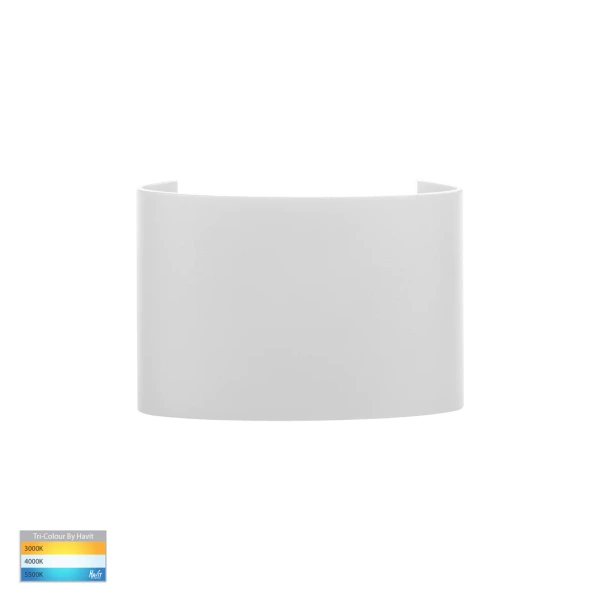 Wall light Maro Up & Down TRICol LED 4W IP54 WHT