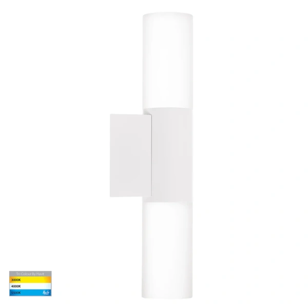 Wall light Akril 2 light LED 10W D50 WHT