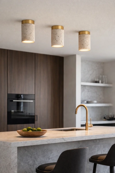 Ceiling lamp Molise Travertine E27 BRS