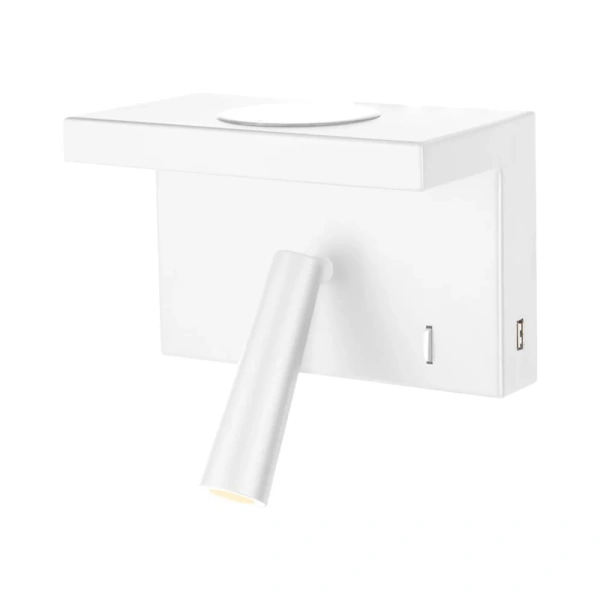 Wall lamp CHARGE-01 Wireless charger WHT