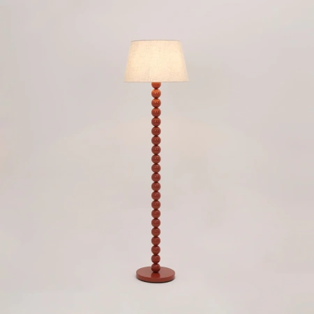 Floor lamp Pearl Orb E27 RUST
