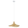 Pendant lamp HAXEY 1X40W E27 CANE NAT