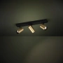 Spotlight CUMARIBO 3X5W GU10 4000K BRS MATT-BLK