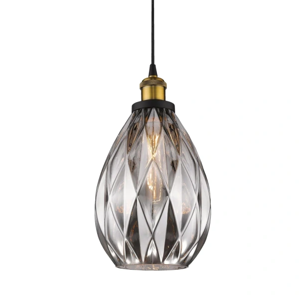 Pendant lamp EVELYN 31352 E27 GRY