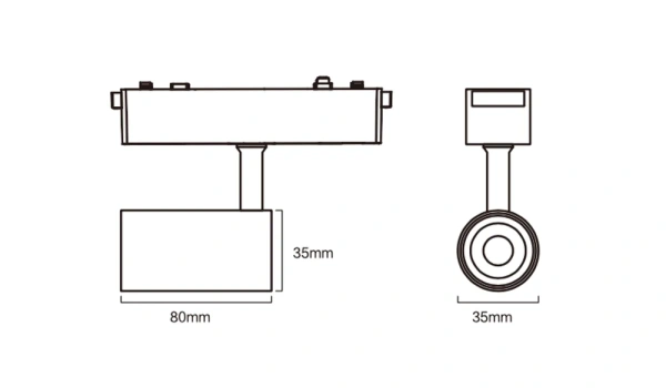 Track Spotlight Z3015-6.36.CCT.BK 48V 6W WIFI