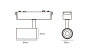 Track Spotlight Z3015-6.36.CCT.BK 48V 6W WIFI