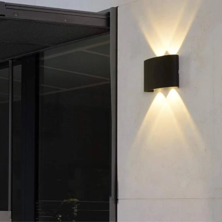 Wall light Maro Up & Down TRICol LED 4W IP54 BLK