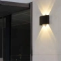 Wall light Maro Up & Down TRICol LED 4W IP54 BLK