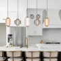 Pendant lamp Torso 5 Bar L98 LED 28W 3K BRS