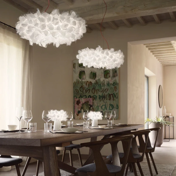 Pendant lamp Clizia Mama Non Mama L WH Handmade Italy