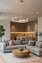 Pendant lamp Noize P80 LED 48W 3CCT WHT