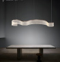 Pendant lamp CARSIA-1P Curl LED 43W Black