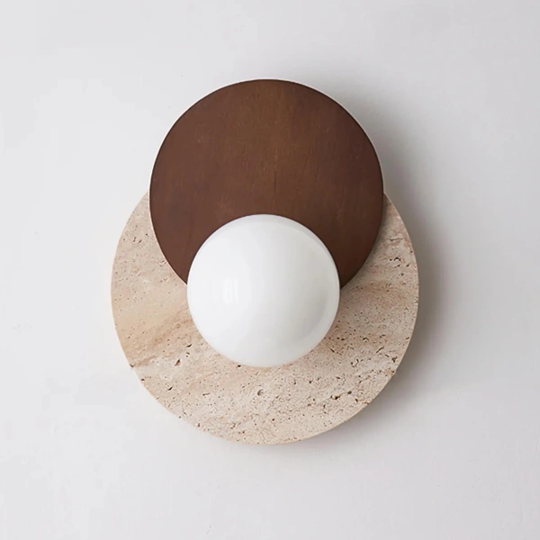 Wall lamp Lyra Travertine G9 5W