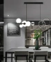 Pendant lamp Lewis 5 G9 LED 15W 3K BLK