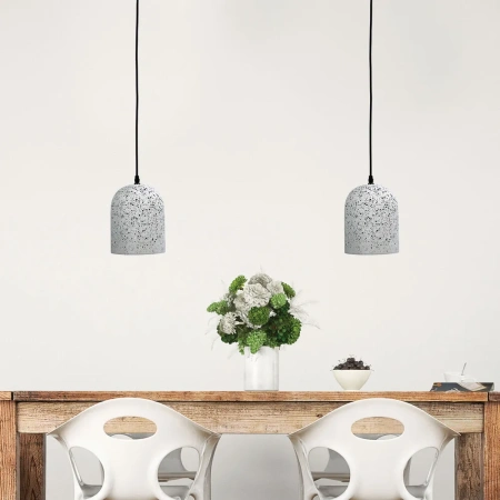 Single pendant TERROS.160 TERRAZZO E27