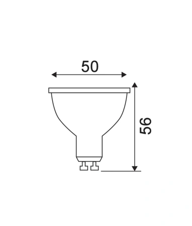 Globe CLA GU10 LED 5W 5K DIM