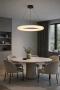 Pendant lamp Aragon P2 Alabaster Spanish Marble LED 40W CCT Remote BLK