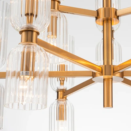 Pendant lamp Hepburn Large E14 BRS
