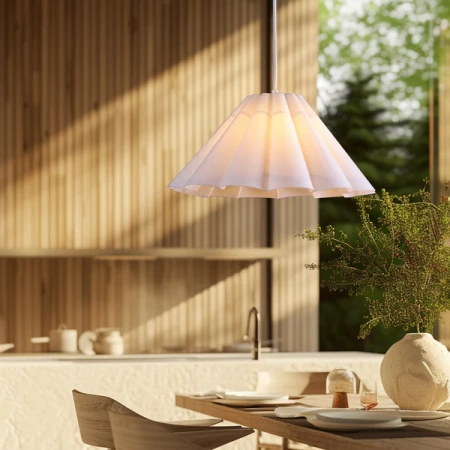 Pendant Light Eleanor E27 D45 WHT