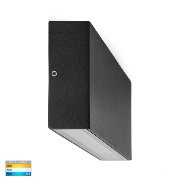 Wall light Essil Fixed Down LED 6W IP54 17.5cm BLK