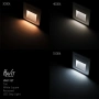 Step light Trin 3W 3CCT LED BLK