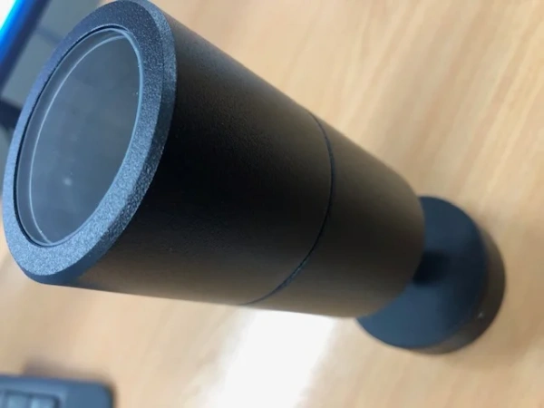 Wall light Stockholm 1lt IP65 GU10 D60 BLK