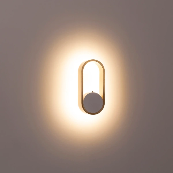 Wall light Ovale HV8080T-WHTBR LED 7W TRI Colour Dimmable