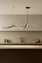 Pendant lamp Famous linear 2 P3 LED 30W 3CCT L1600 BK